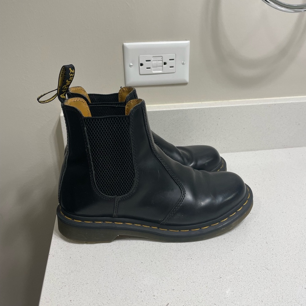 Dr. Martens Leather Chelsea Boots